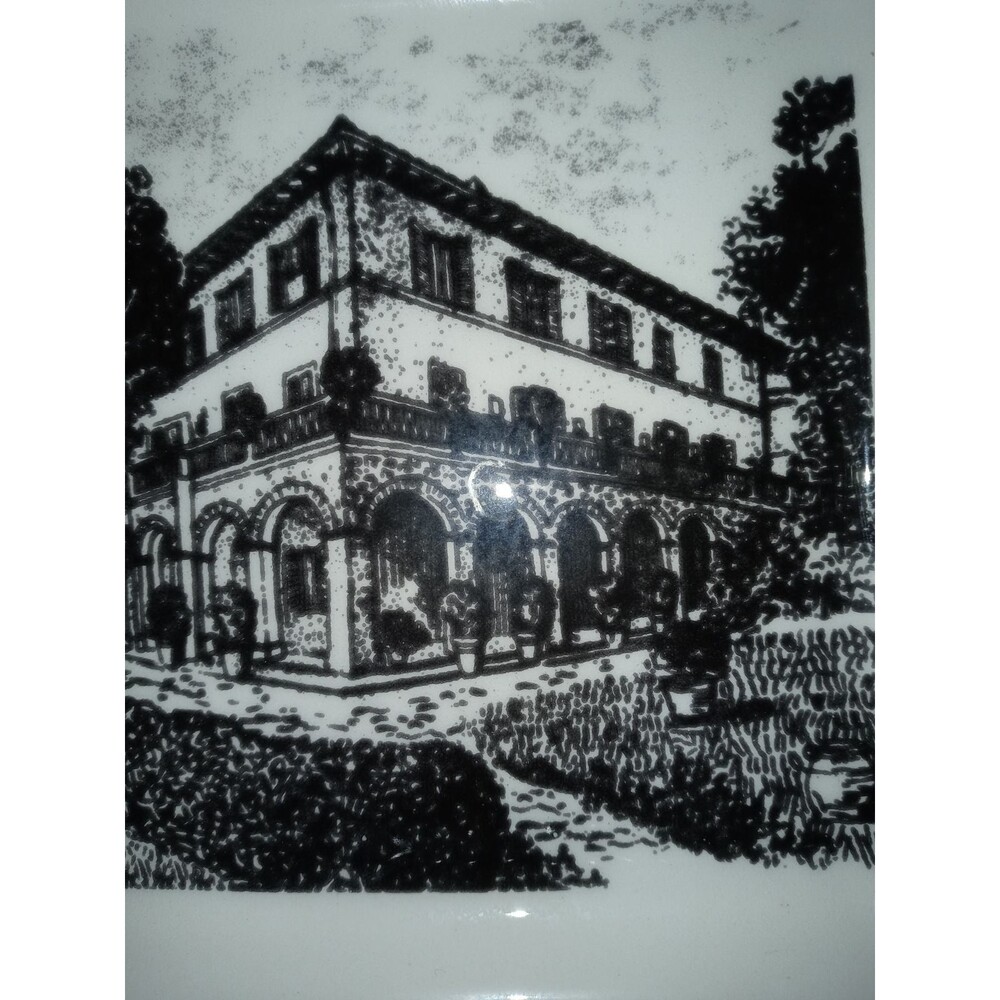 Brunelli Italian Villa Plate 7.75"